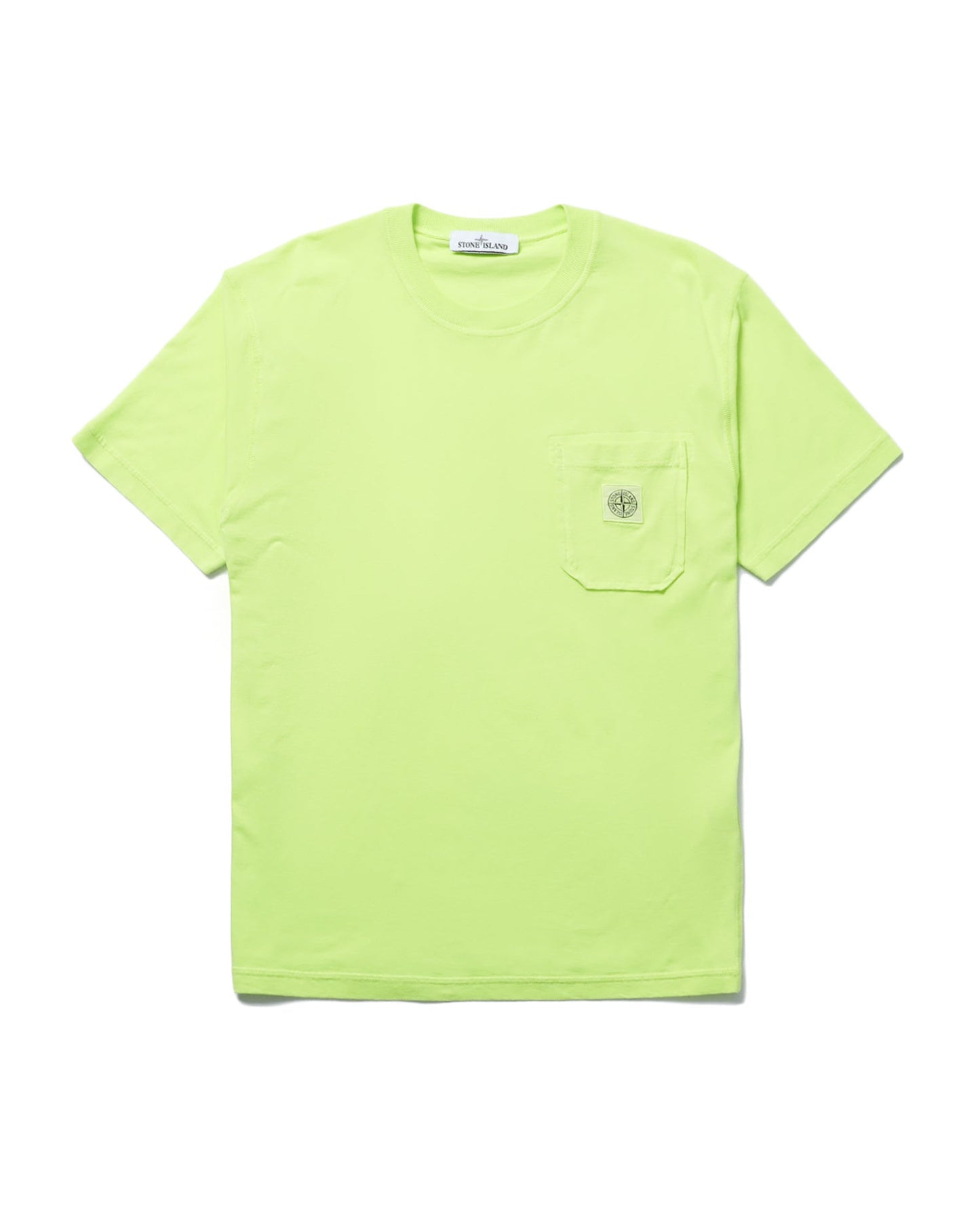 STONE ISLAND Logo pocket tee