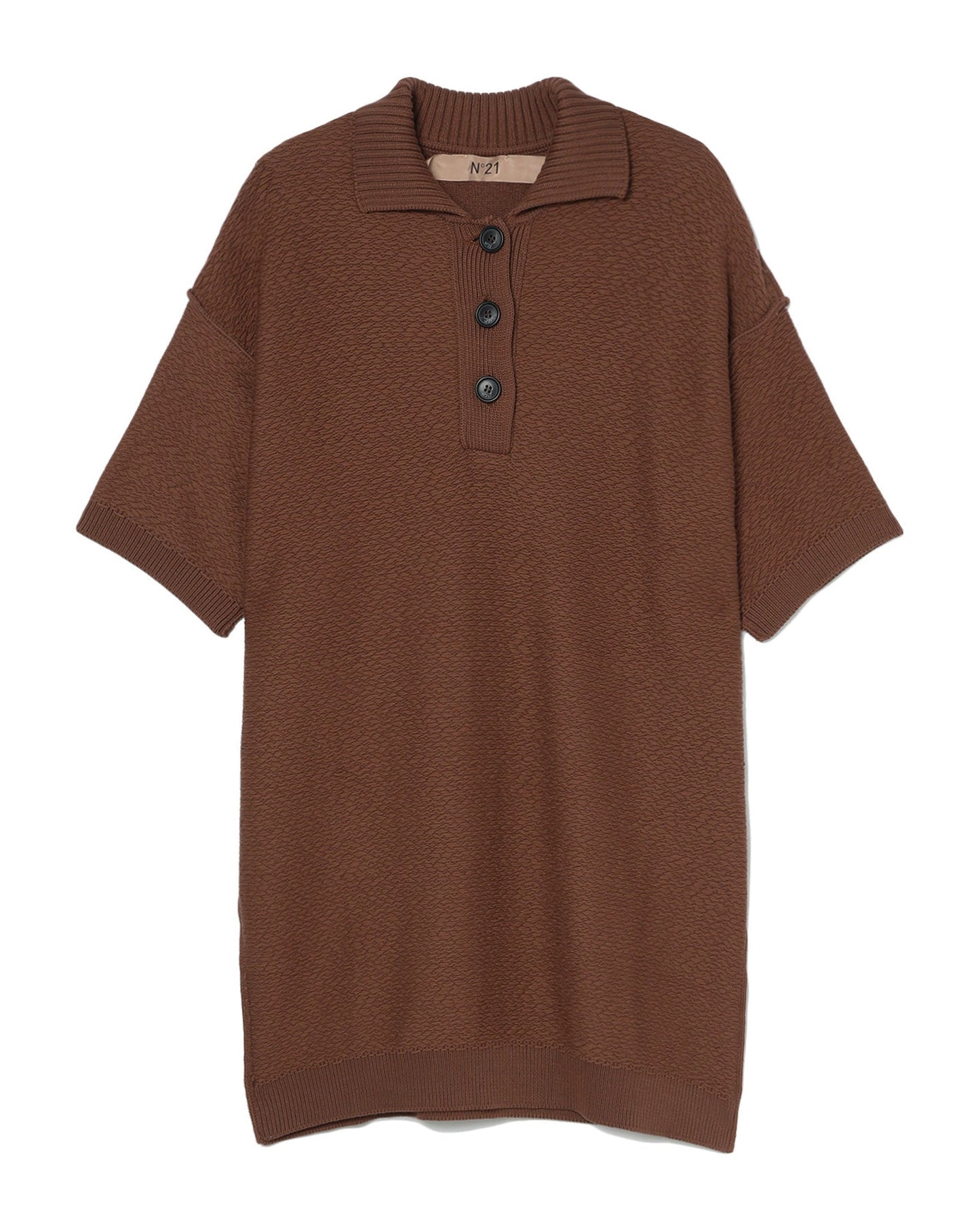 NO.21 Oversized polo dress