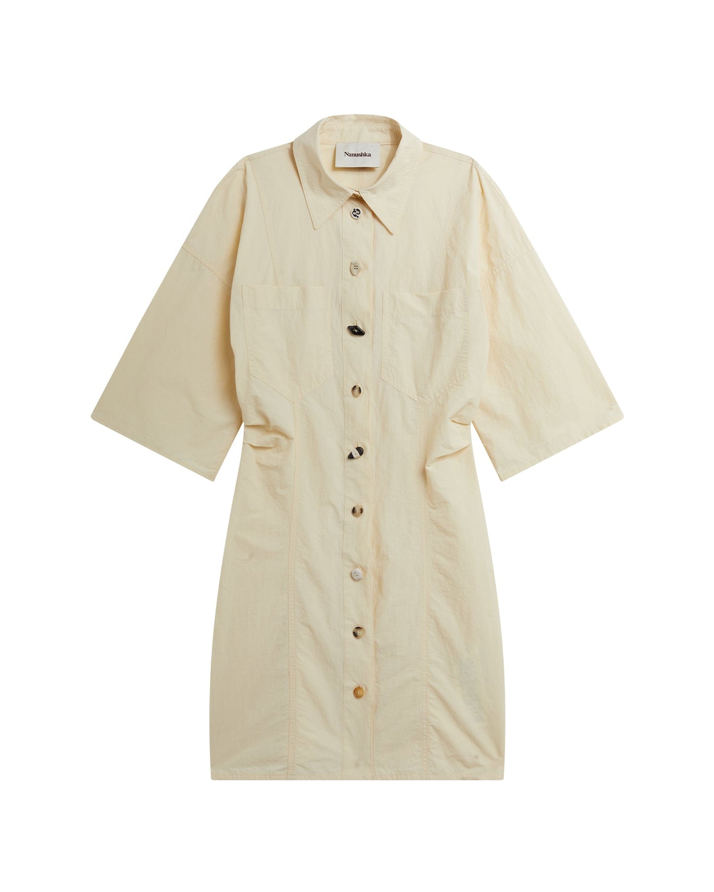 NANUSHKA Pleated shirt dress