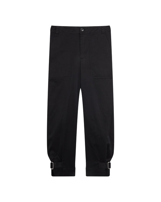 PROENZA SCHOULER Cotton twill buckled pants