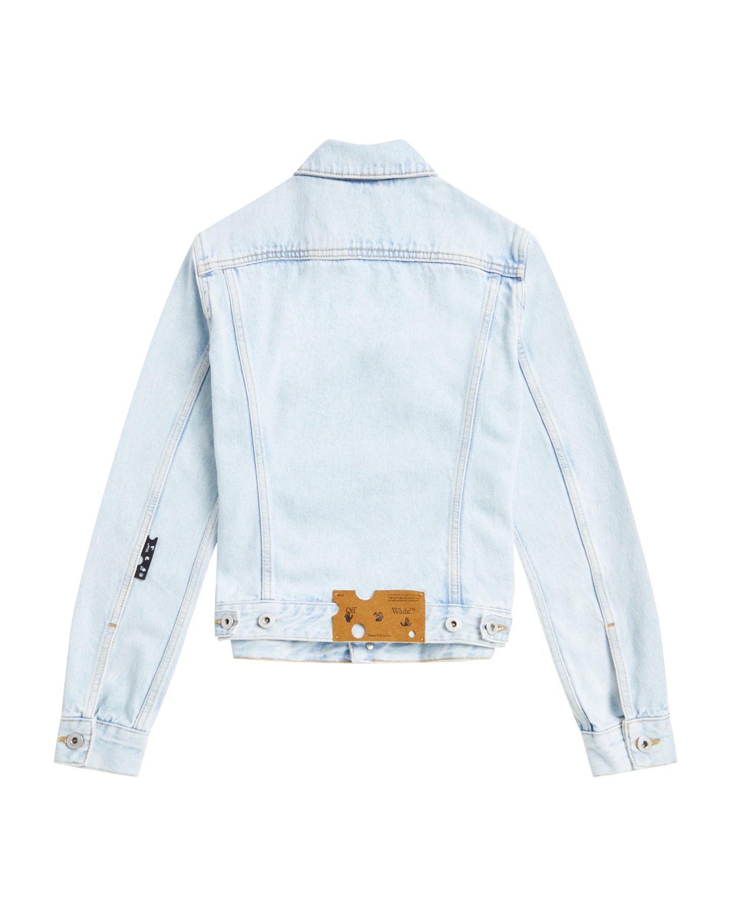 OFF-WHITE C/O VIRGIL ABLOH cut-out denim jacket