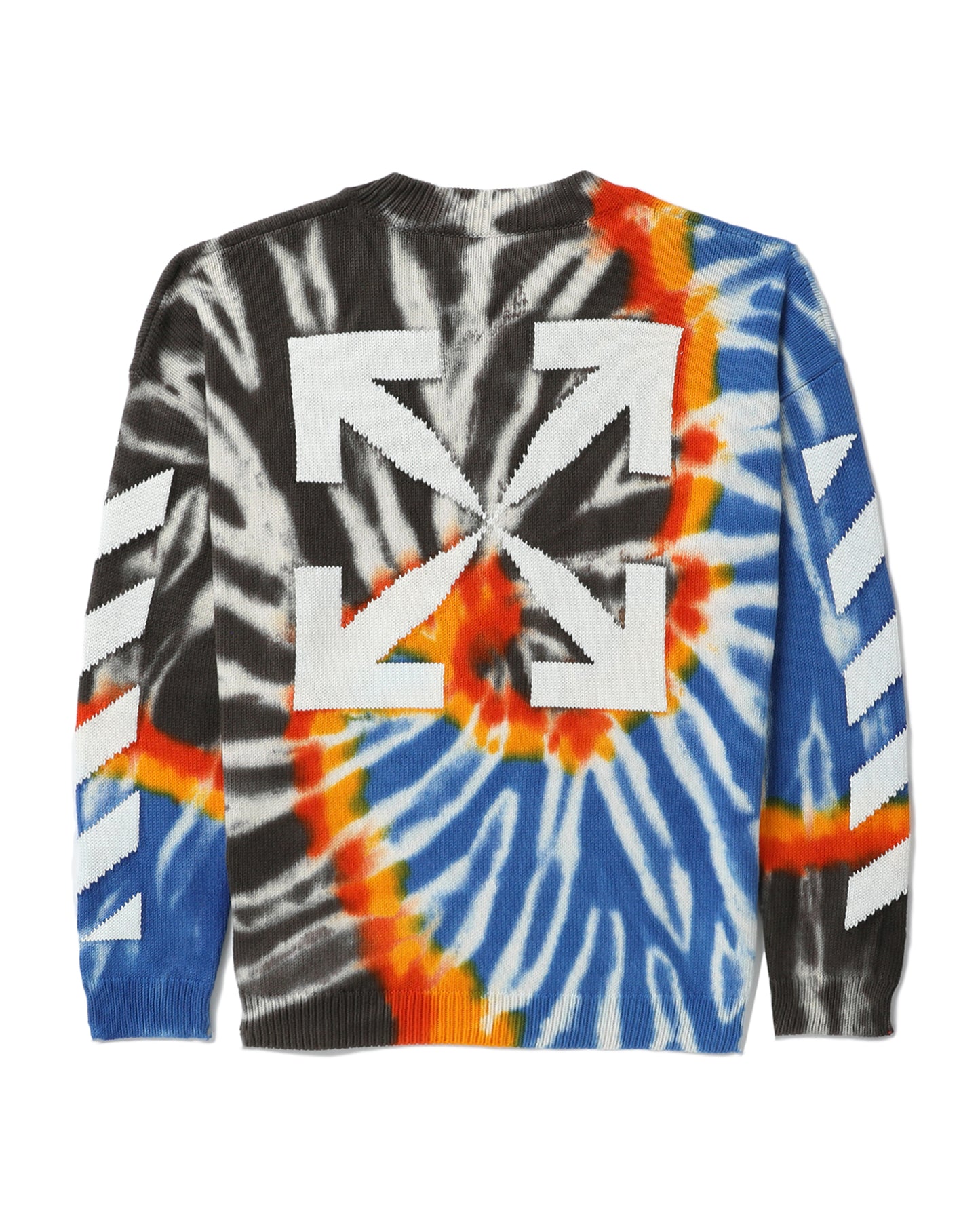 OFF-WHITE C/O VIRGIL ABLOH Tie-dye knit crew neck