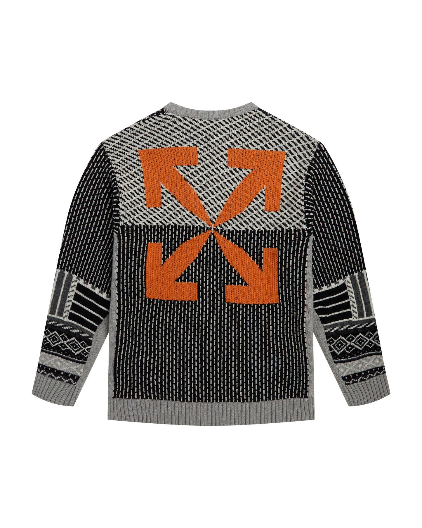 OFF-WHITE C/O VIRGIL ABLOH Persian knit crew neck