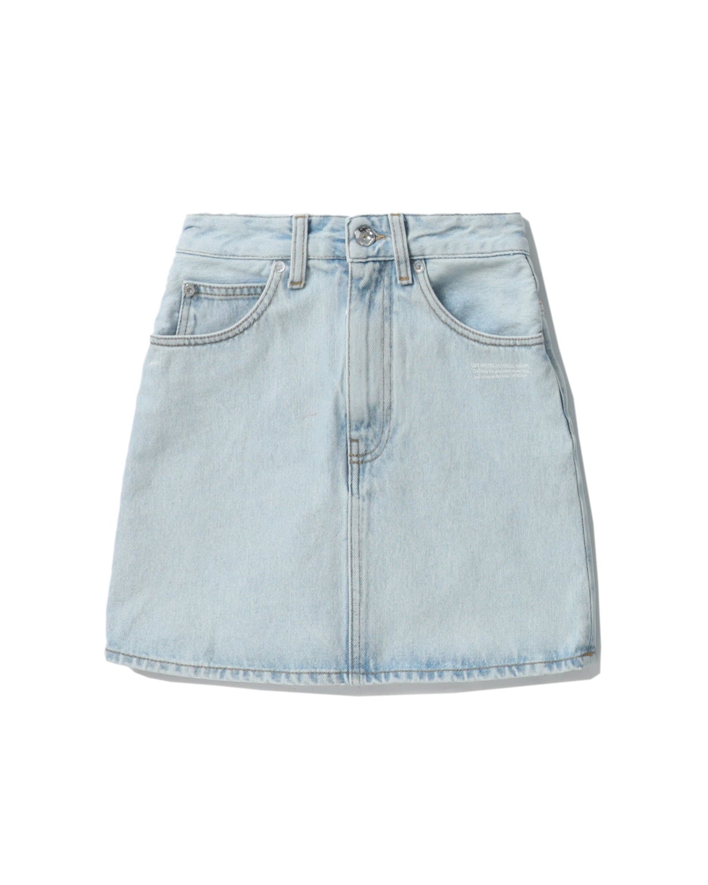 OFF-WHITE C/O VIRGIL ABLOH bleached denim skirt