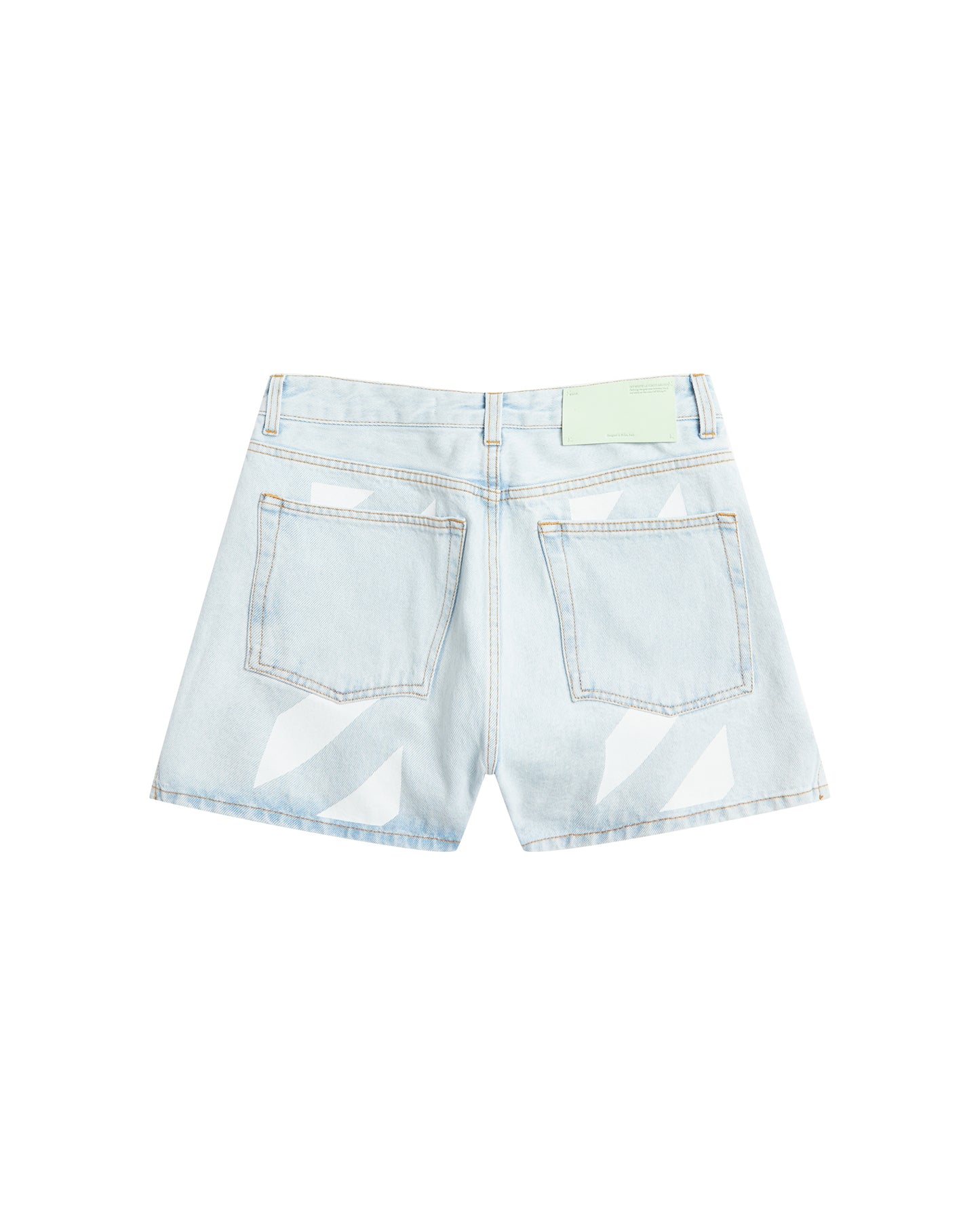 OFF-WHITE C/O VIRGIL ABLOH bleached denim shorts