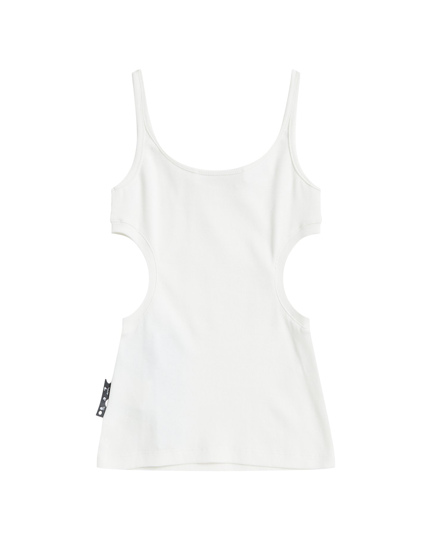 OFF-WHITE C/O VIRGIL ABLOH cut out tank top white