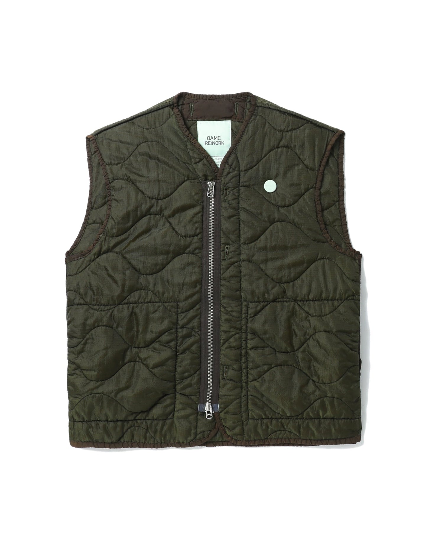 OAMC Re:work zipped gilet vest