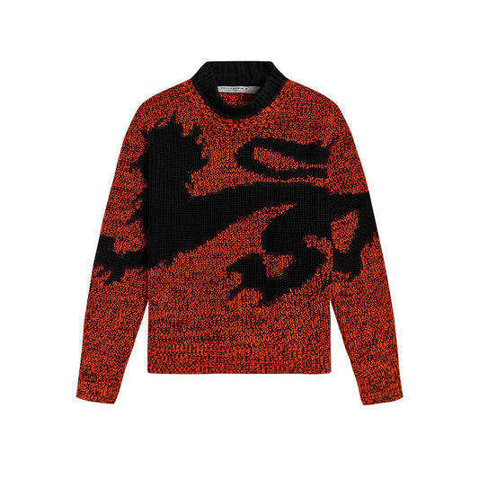 PHILOSOPHY DI LORENZO SERAFINI Knitted mock neck sweater