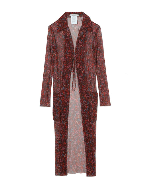 PHILOSOPHY DI LORENZO SERAFINI Floral print long cardigan