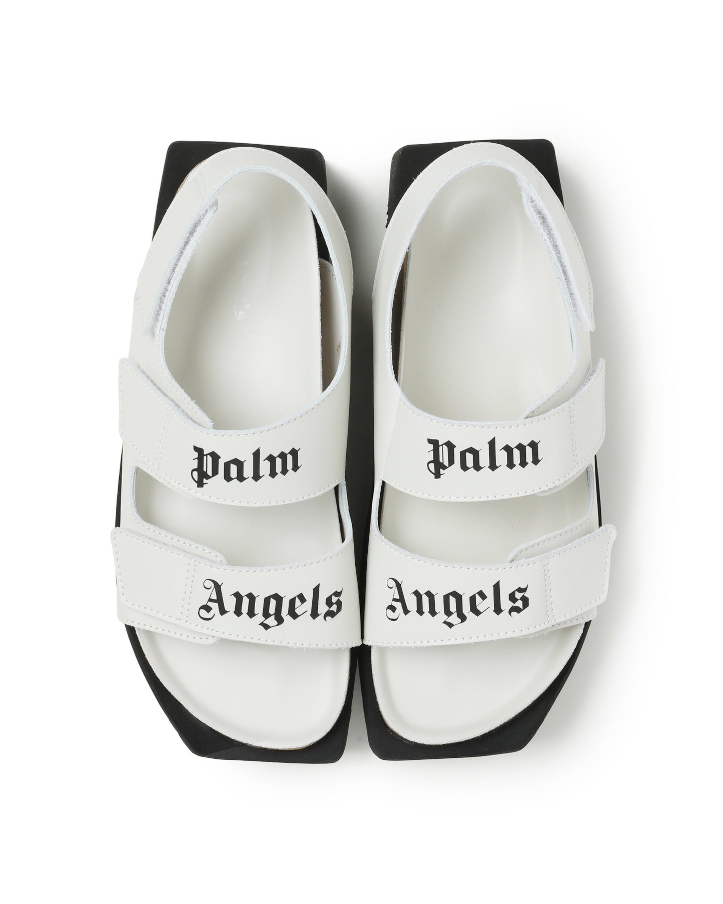 PALM ANGELS Platform brick sandals