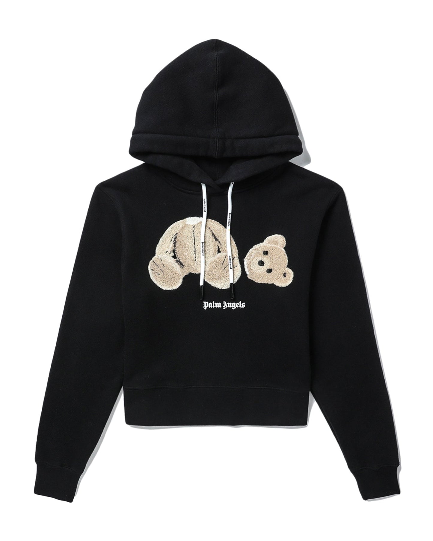 PALM ANGELS Bear cropped hoodie