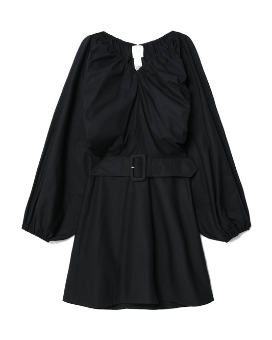 PATOU A-line belted dress