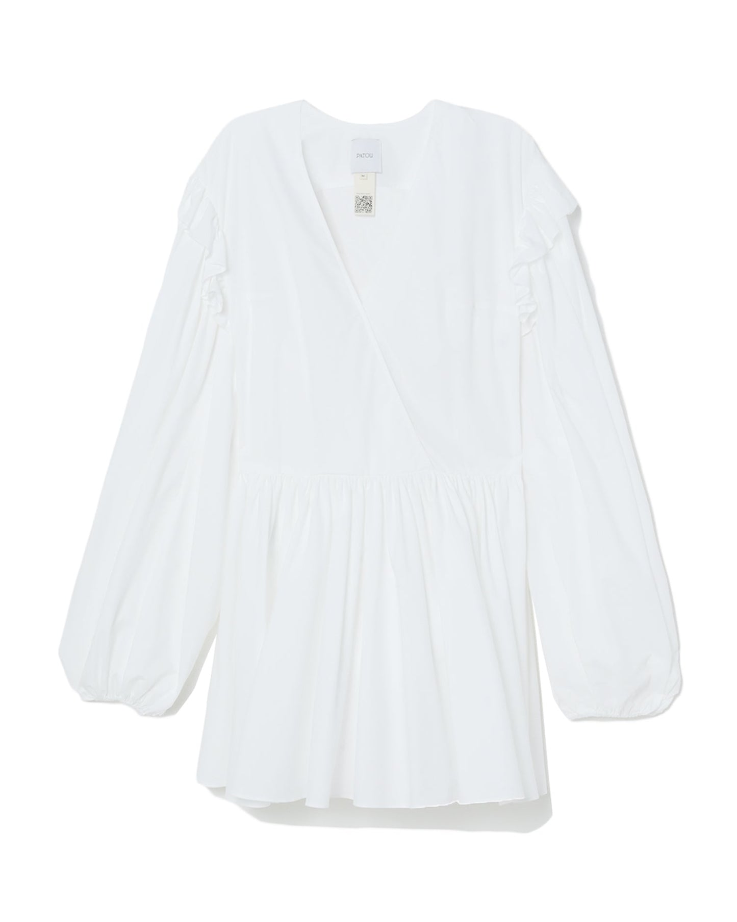 PATOU Puffed sleeve mini dress