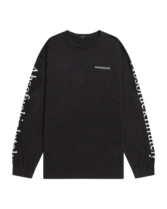 R13 Absofuckinglutely long sleeve tee