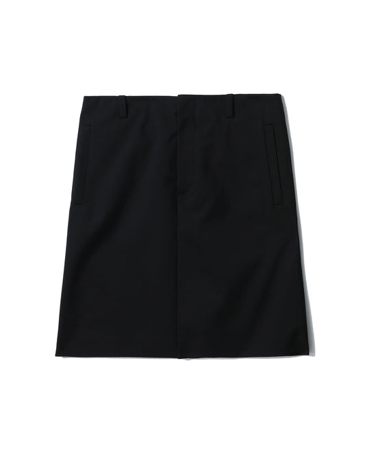 RAF SIMONS Single pleated skirt