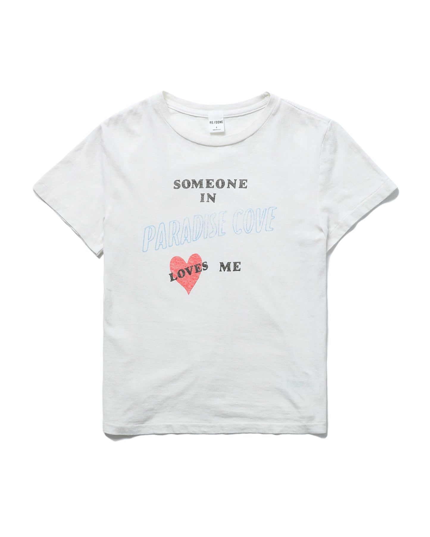 RE/DONE Someone Loves Me tee