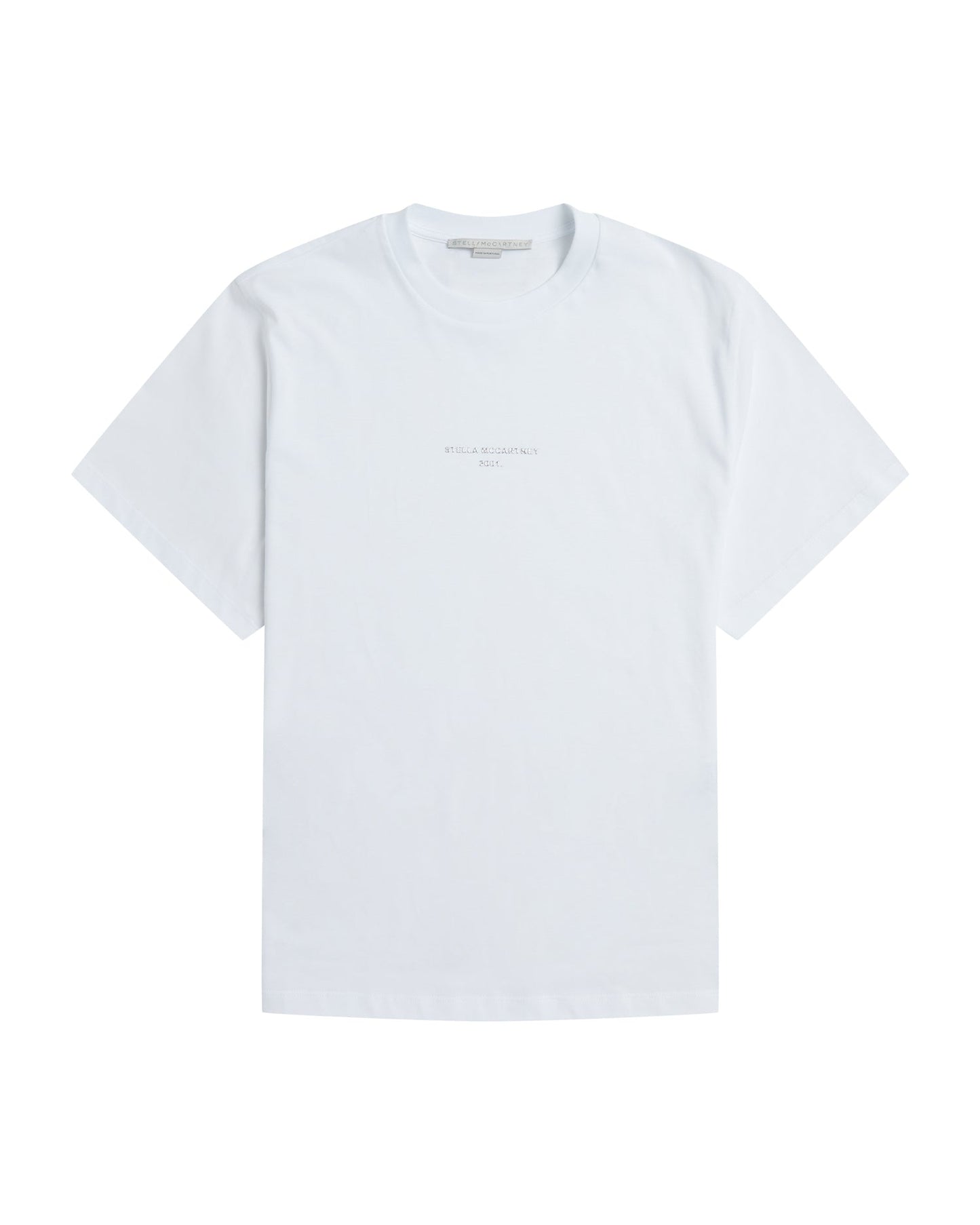 STELLA MCCARTNEY basic logo print tee shirt