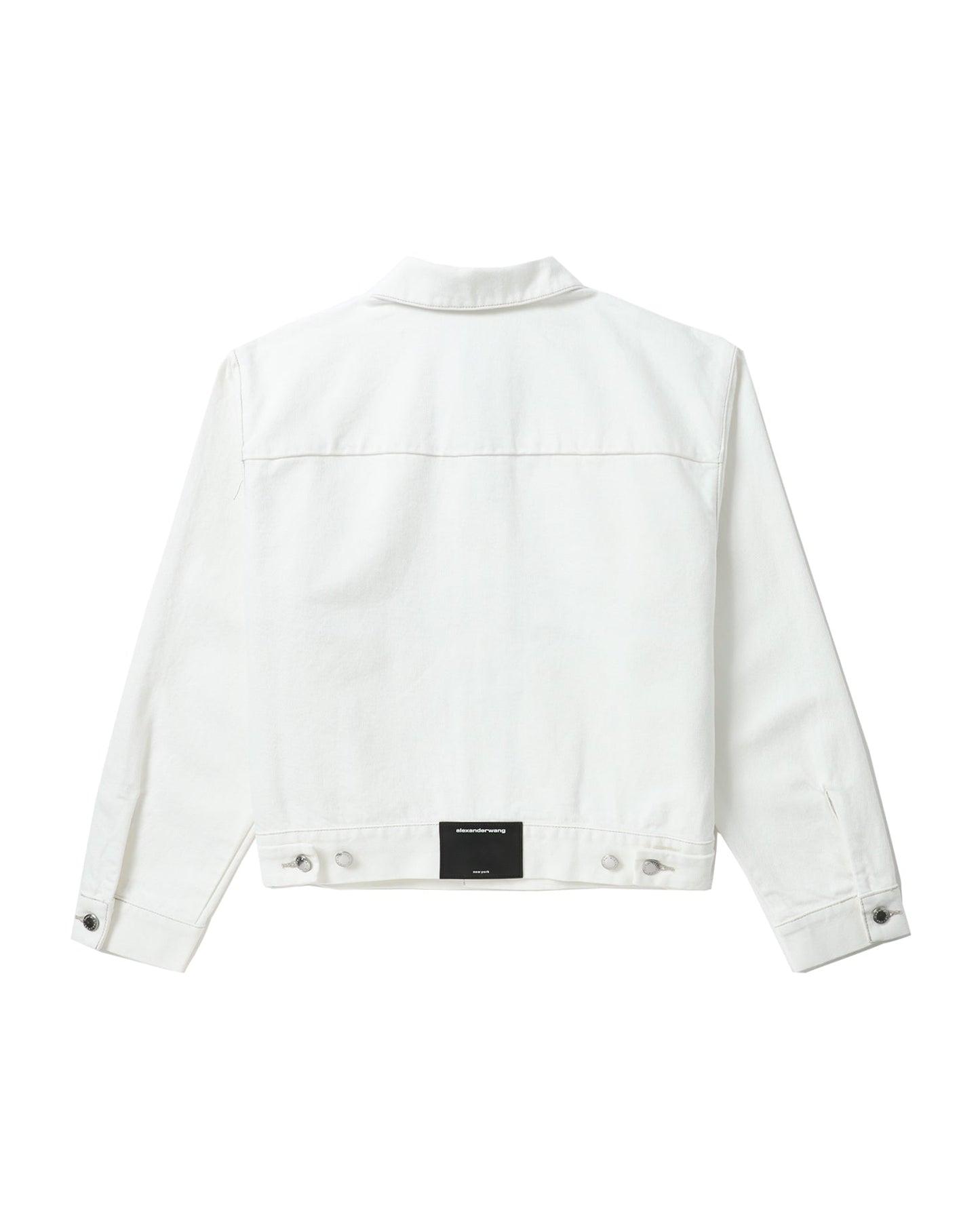 T BY ALEXANDER WANG Invisible zip trucker jacket