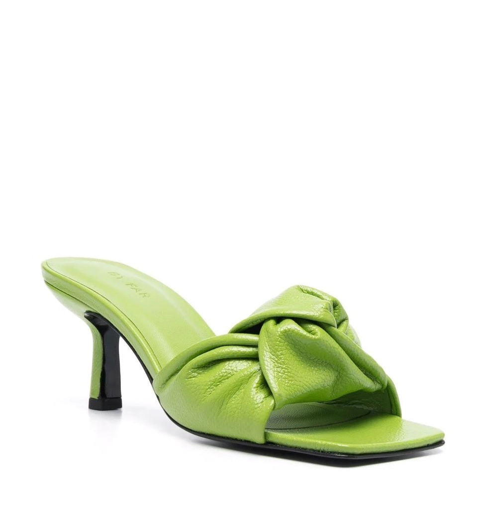 BY FAR Lana low heel slip-on sandals