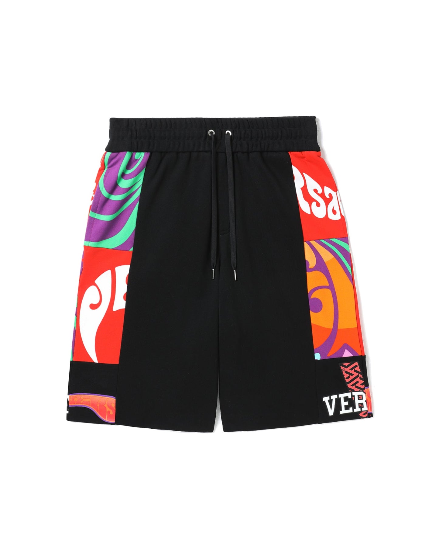 VERSACE Patched shorts