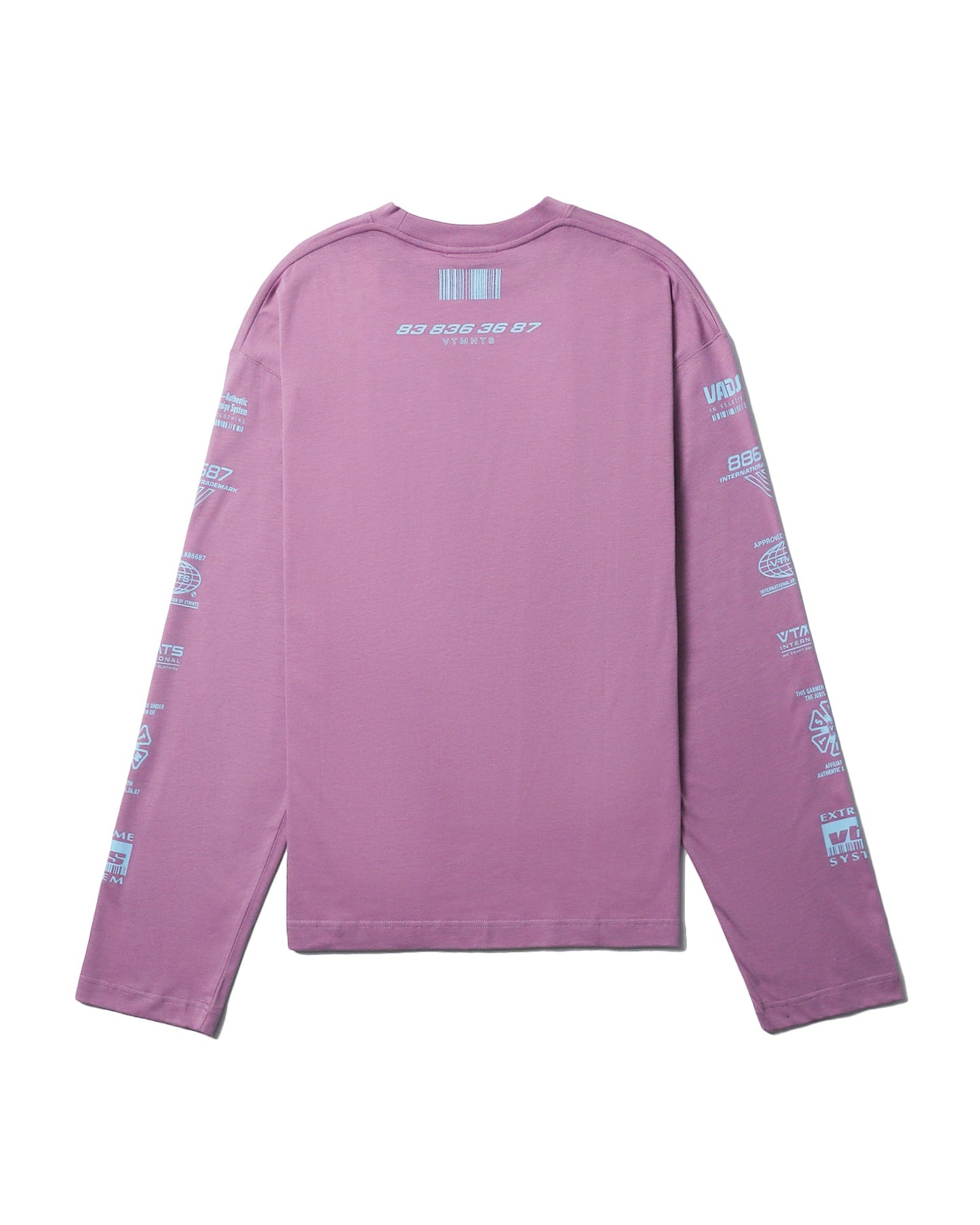 VTMNTS All rights reserved long sleeve tee