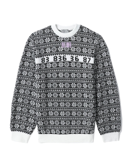 VTMNTS Number snowflakes sweater