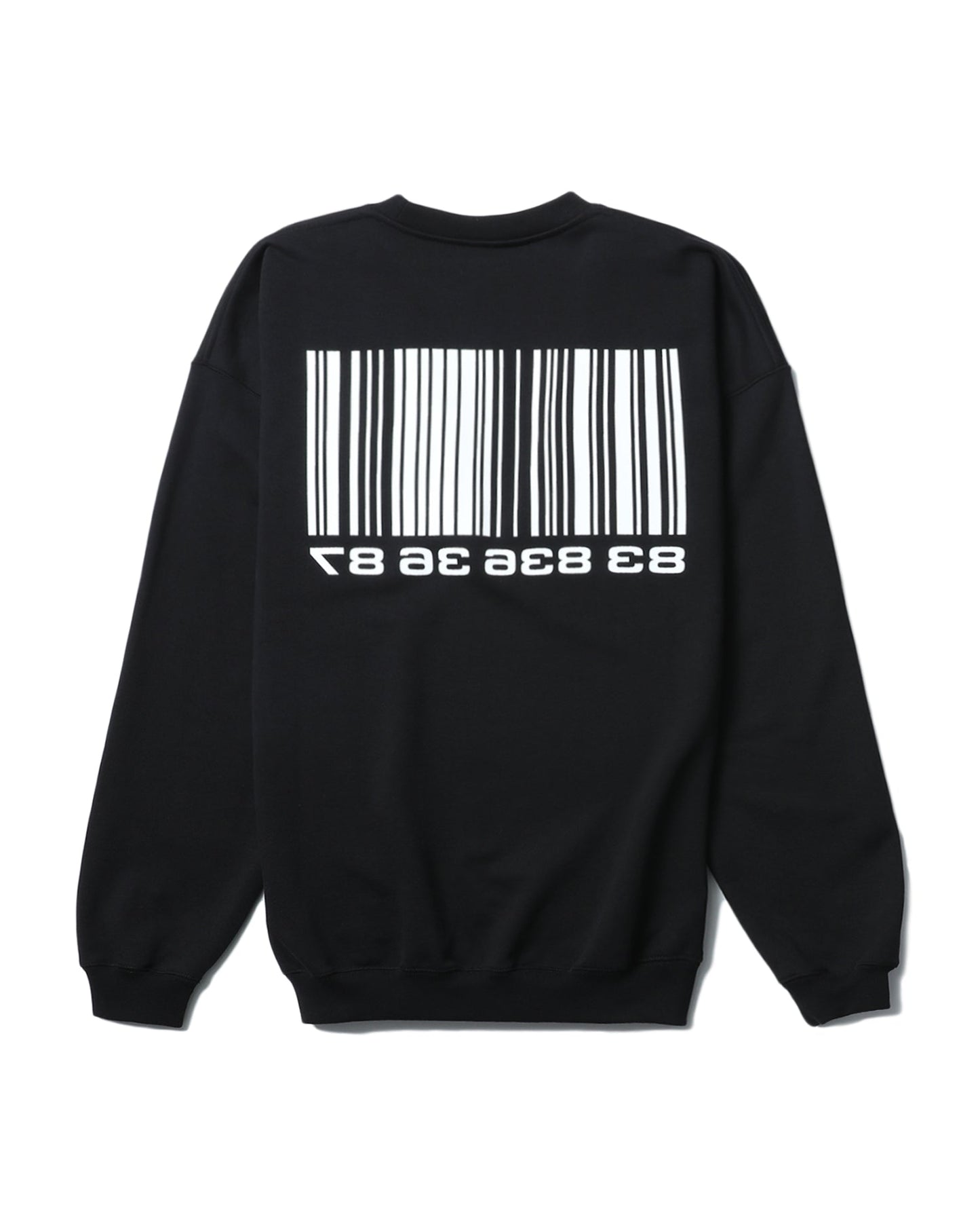 VTMNTS Big barcode sweatshirt