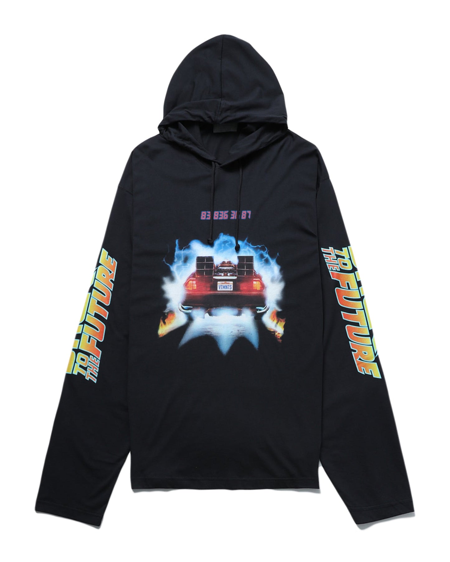 VTMNTS Back To The Future printed hoodie