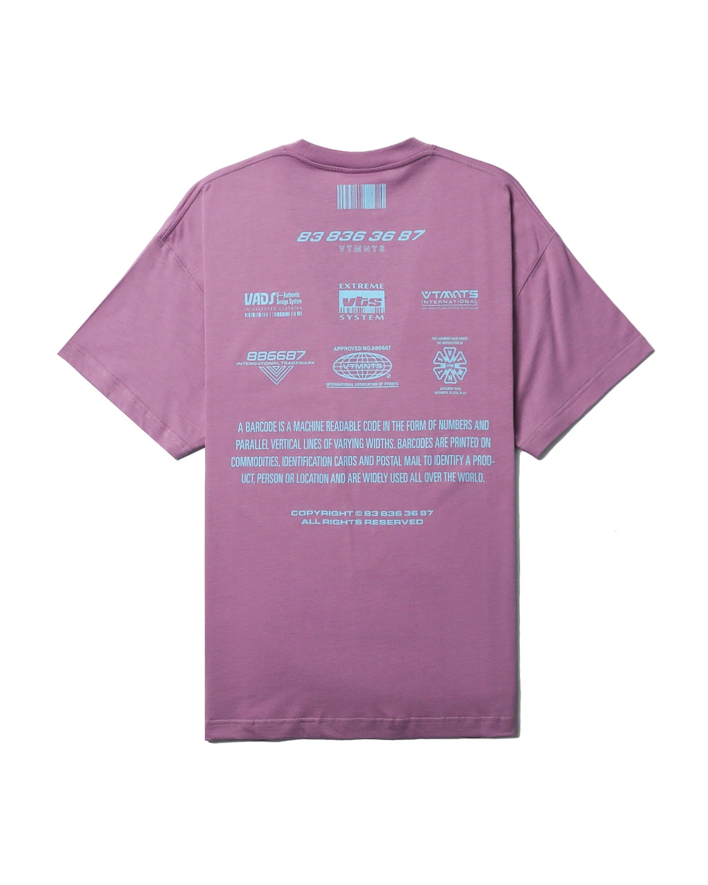 VTMNTS All rights reserved tee