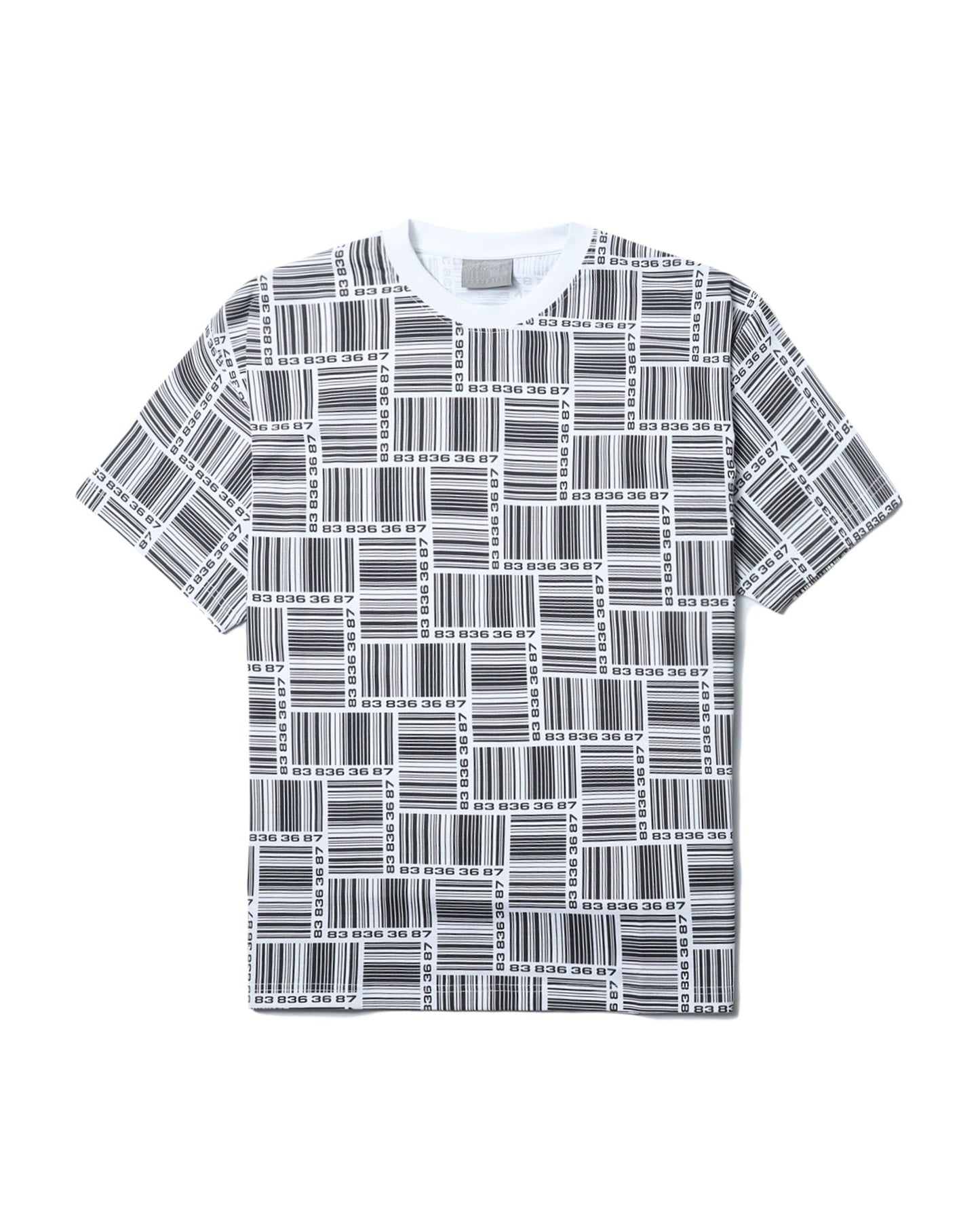 VTMNTS Barcode monogram tee