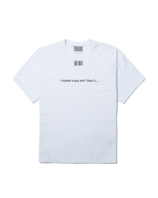 VTMNTS Barcode print tee