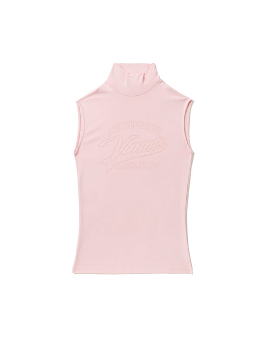 VTMNTS Engraved sleeveless turtleneck