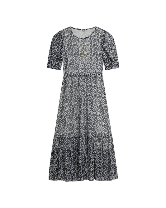 BAUM UND PFERDGARTEN Allover Printed Long Dress