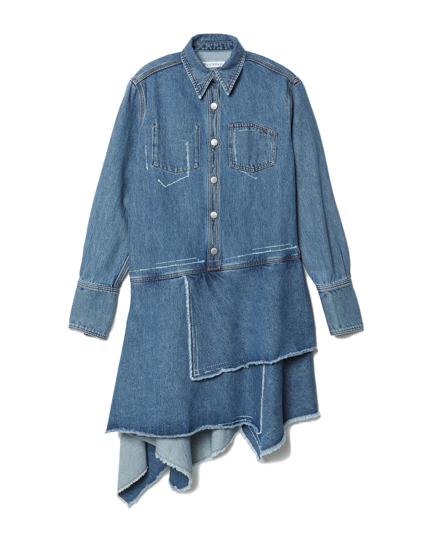 JW ANDERSON Asymmetric denim dress