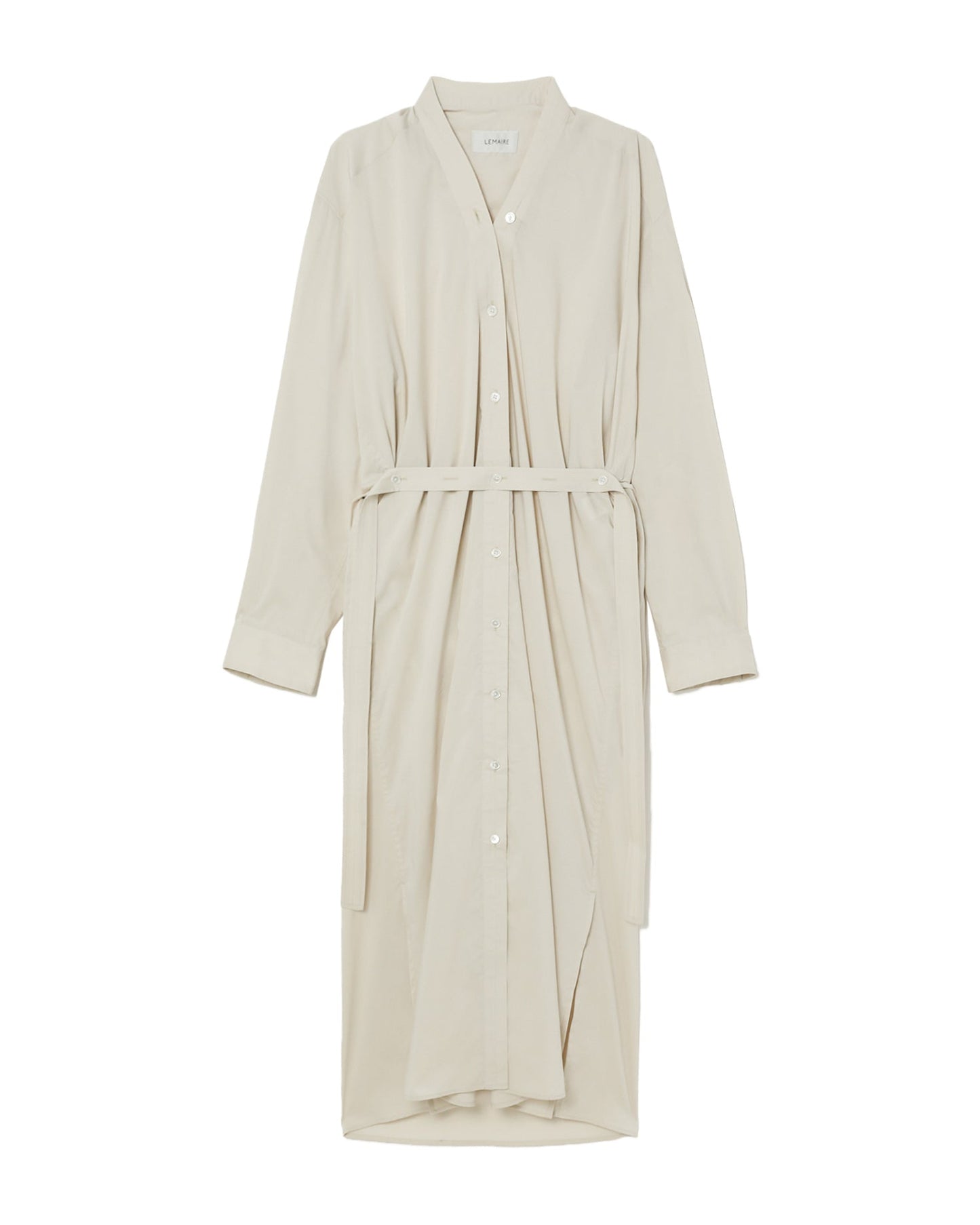 LEMAIRE Pleated shirt dress