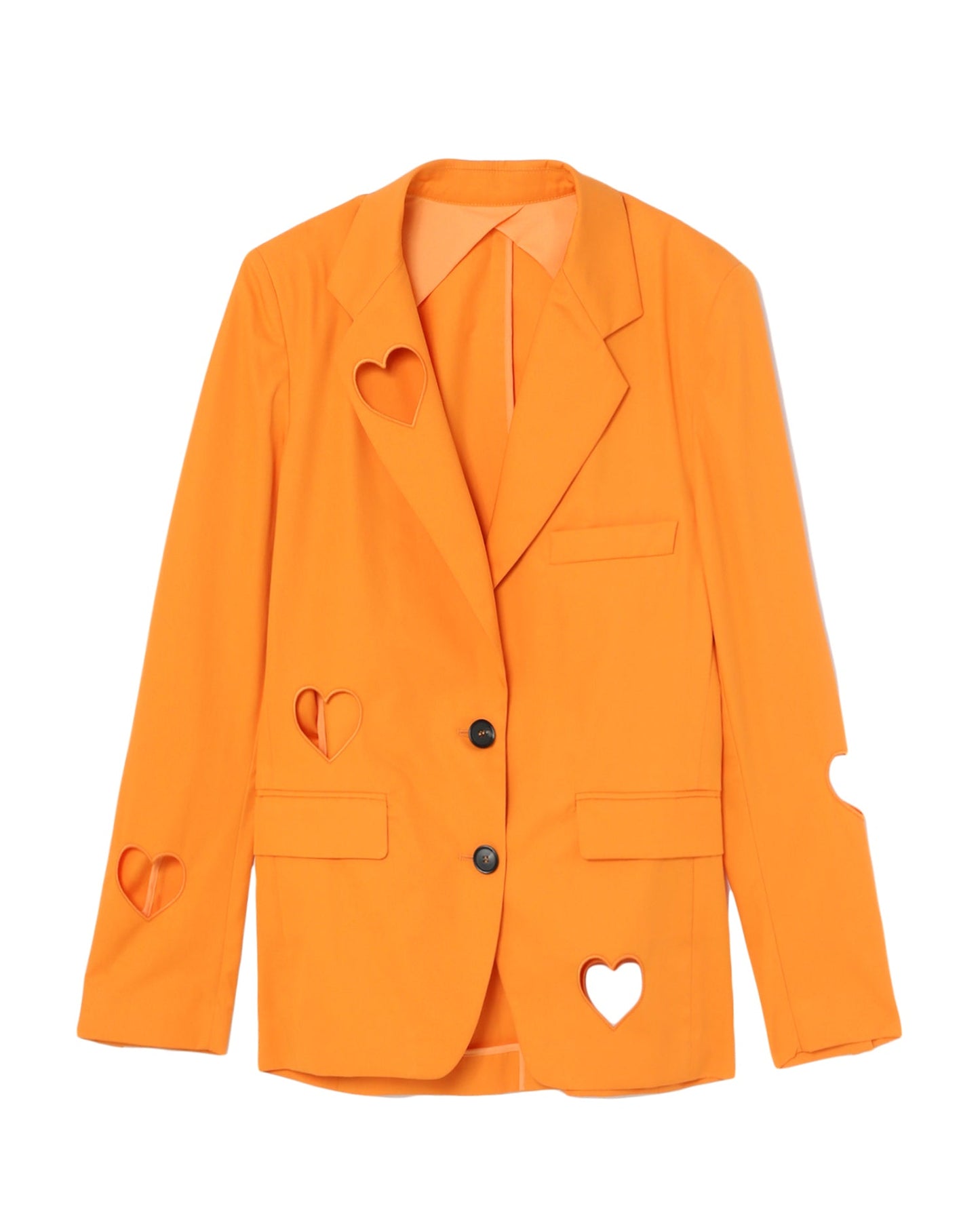 MSGM Hearts cut-out blazer