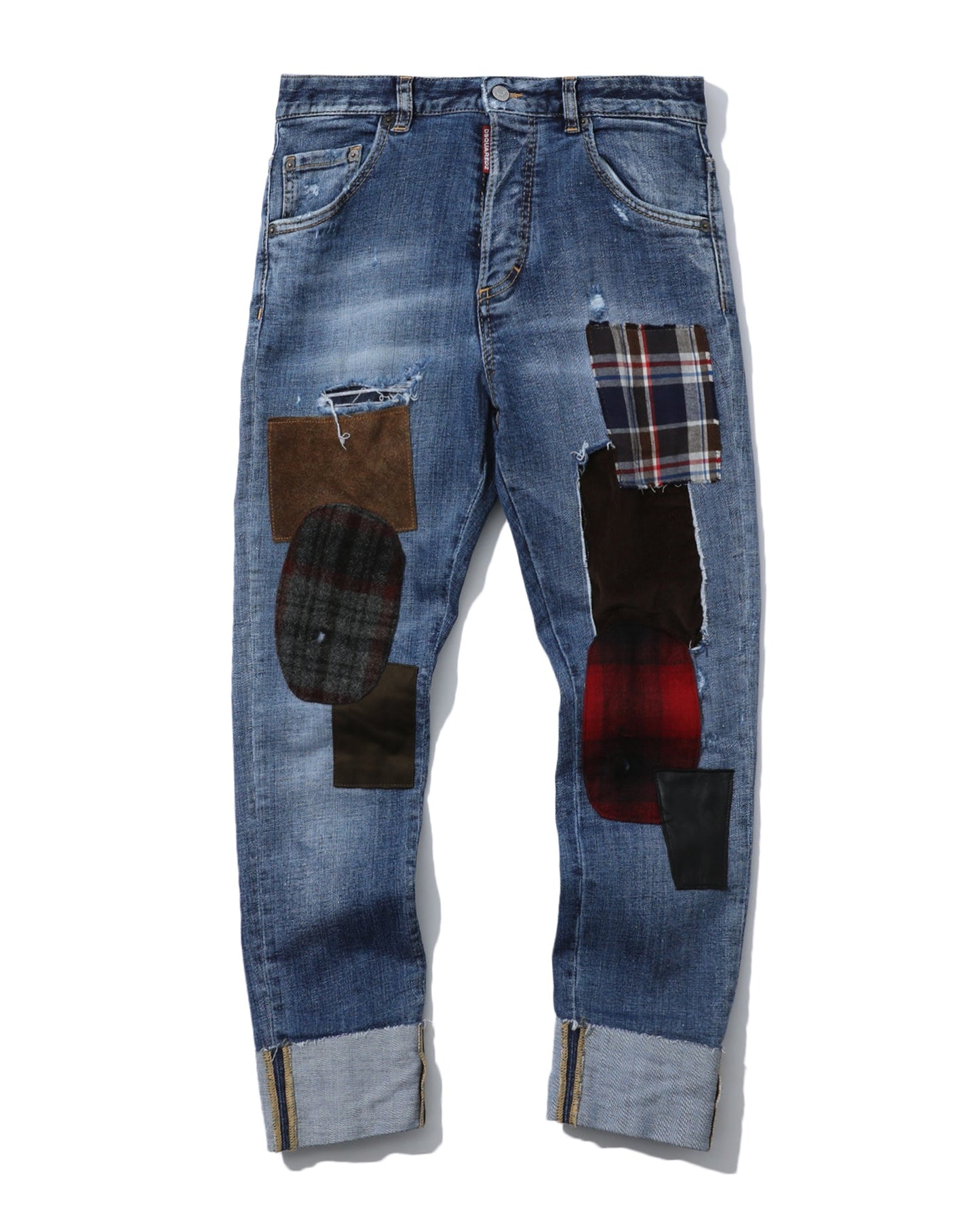 DSQUARED2 Patchwork jeans