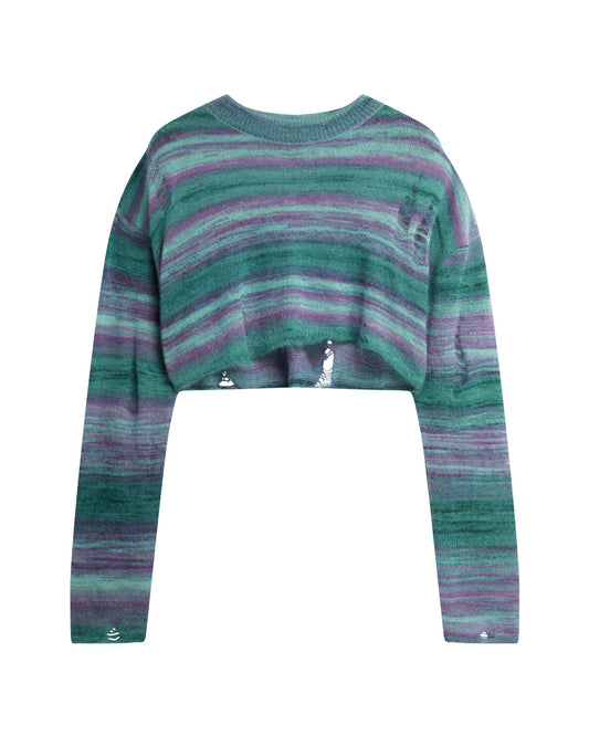 SJYP Cropped knit sweater