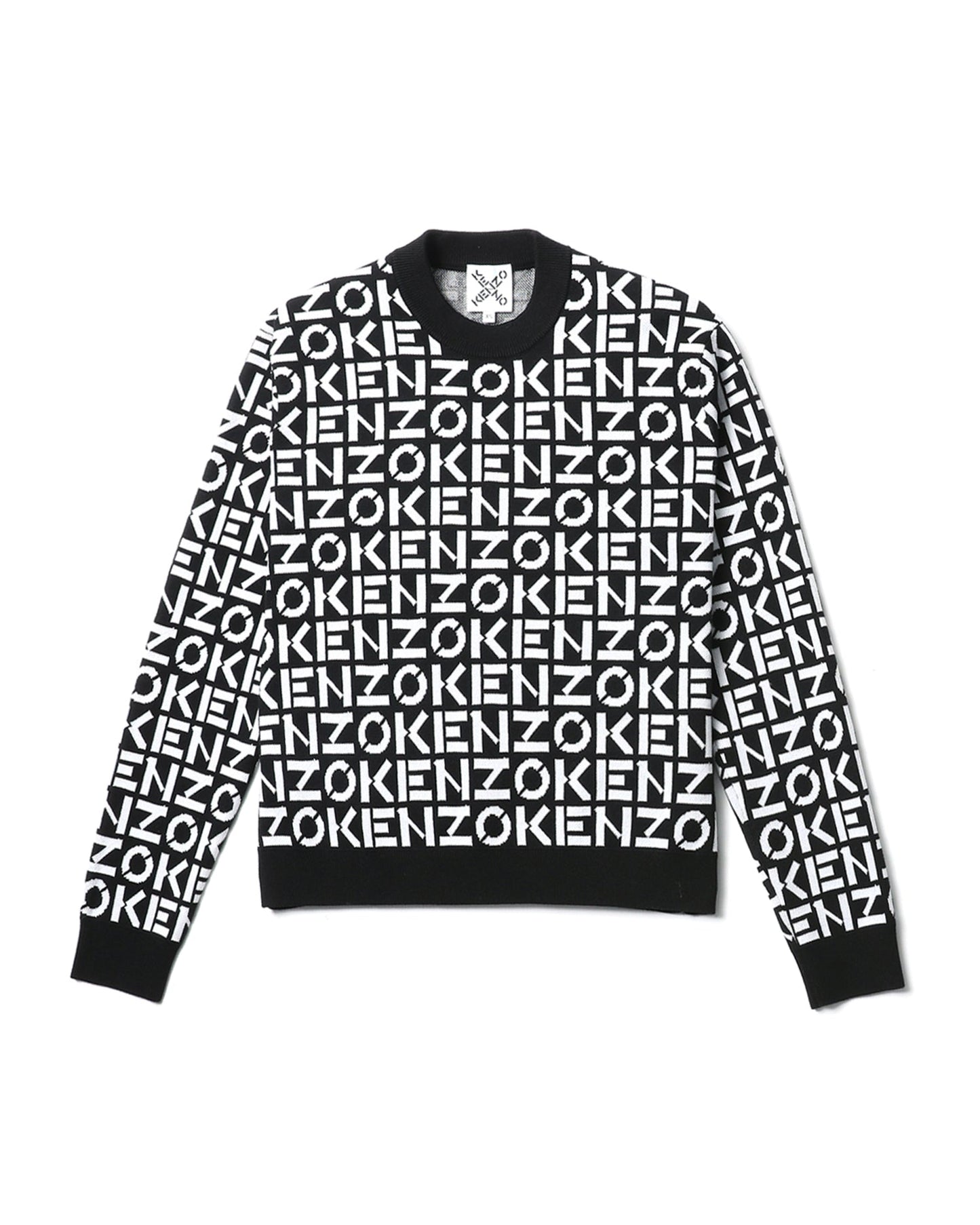 KENZO Logo knit sweatshirt