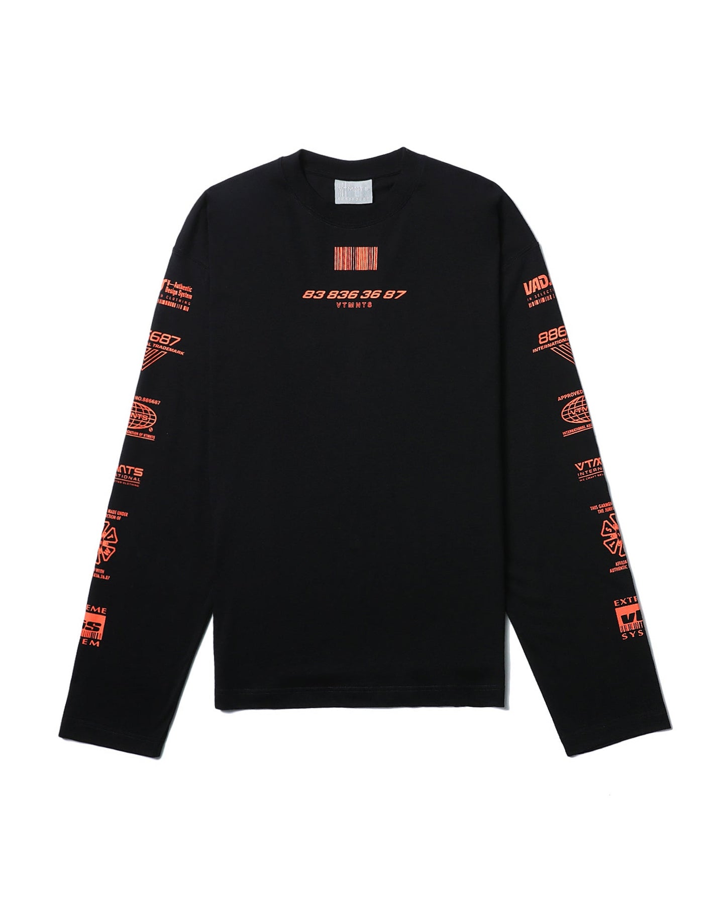 VTMNTS All rights reserved long sleeve tee