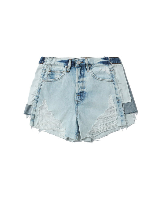 FRAME DENIM Reversed side panels shorts