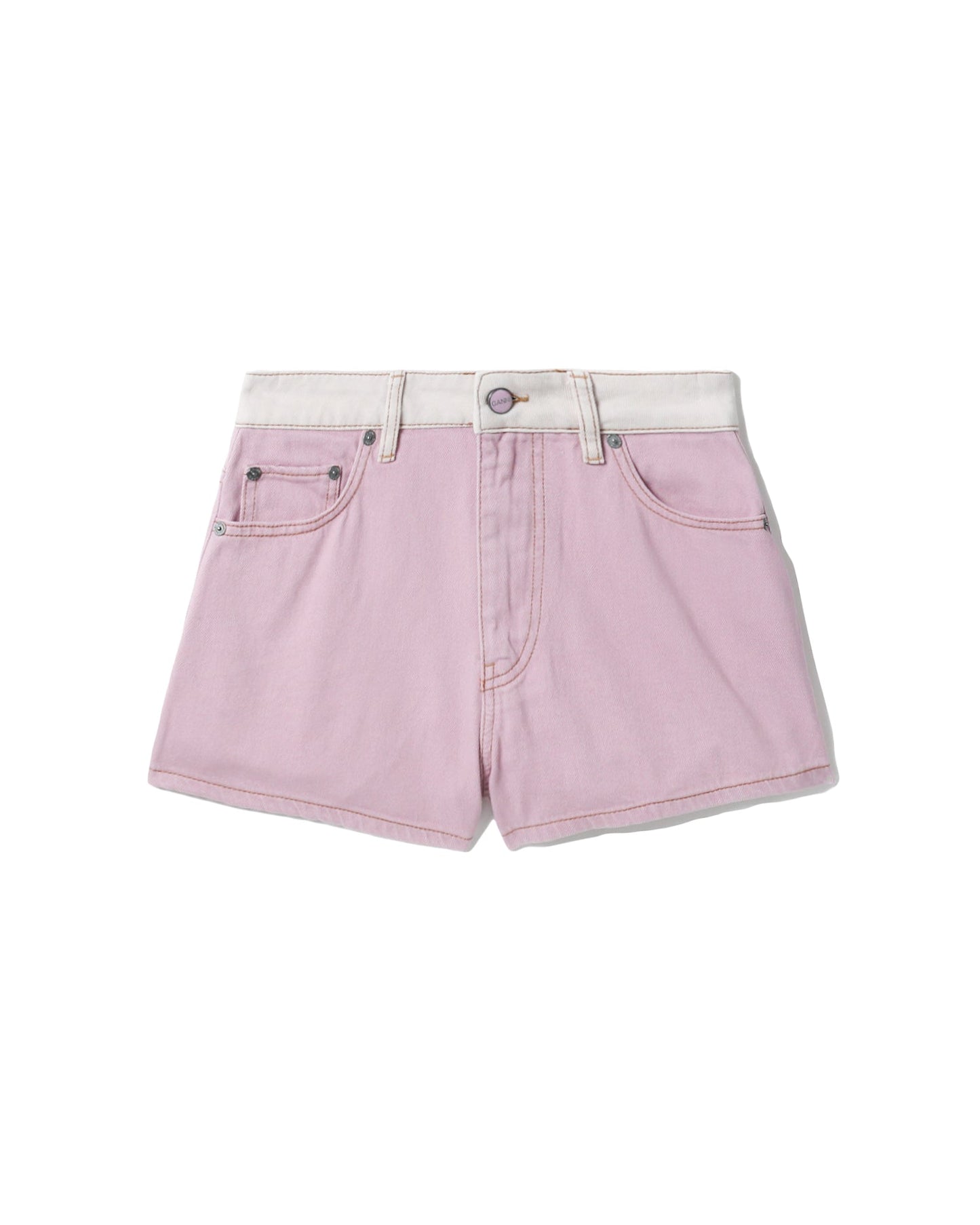 GANNI Color panels shorts