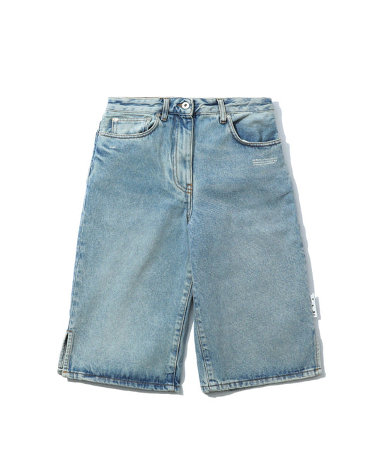 OFF-WHITE C/O VIRGIL ABLOH High-waisted denim shorts