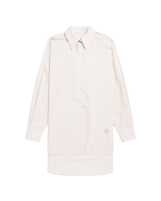 MM6 MAISON MARGIELA Number 6 pinstripe shirt