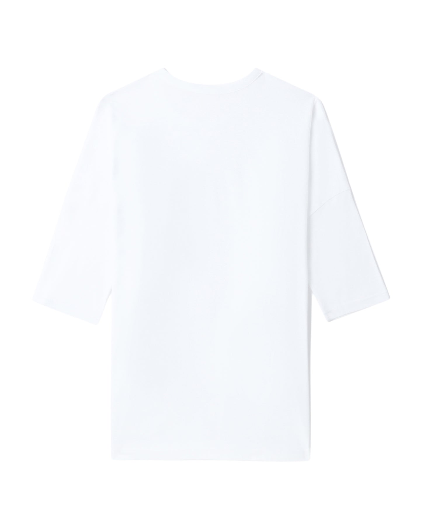 Y's logo mid sleeves jersey top