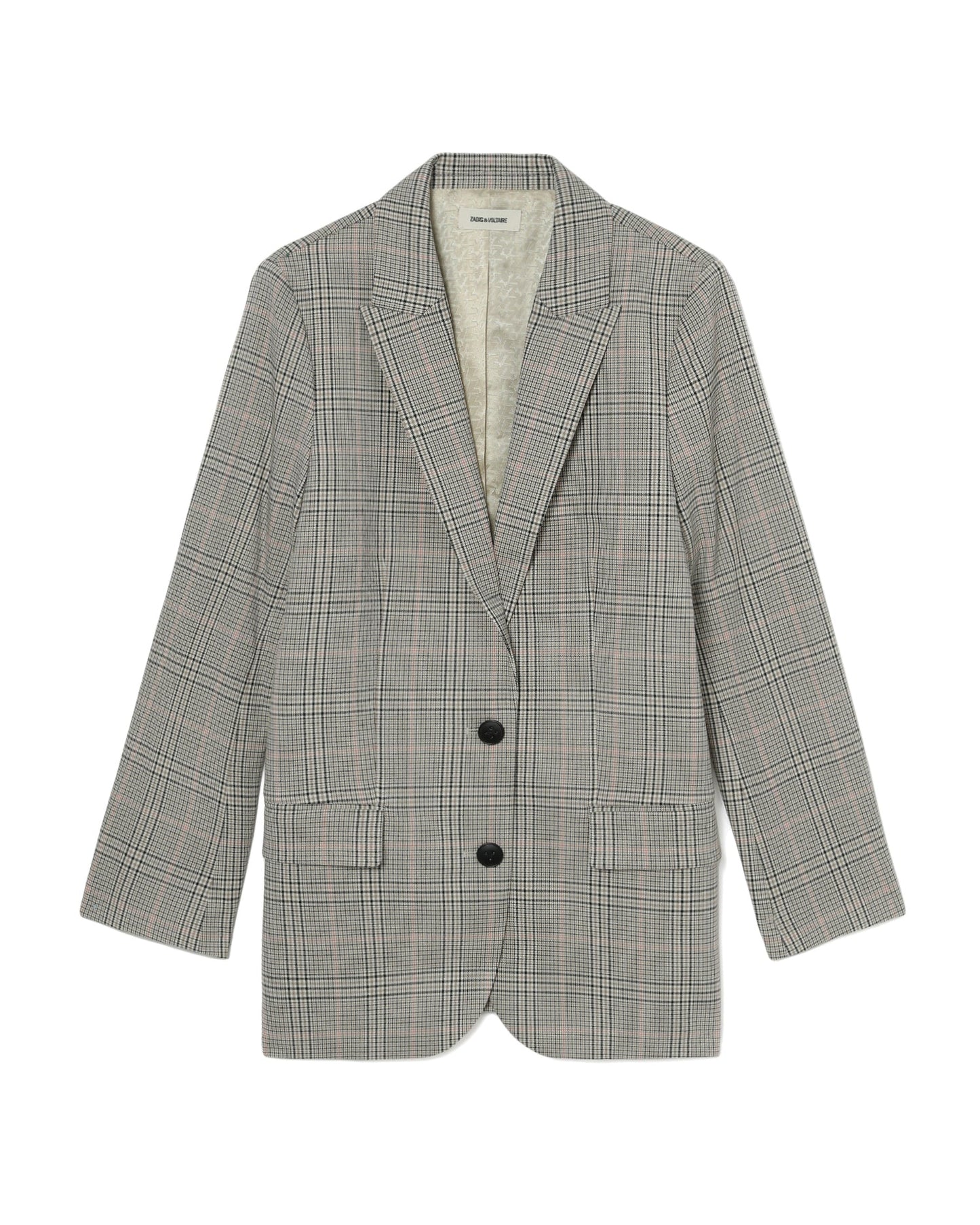 ZADIG & VOLTAIRE plaids blazer