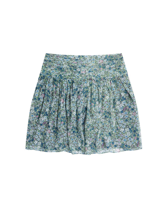 ZADIG & VOLTAIRE Floral print mini skirt