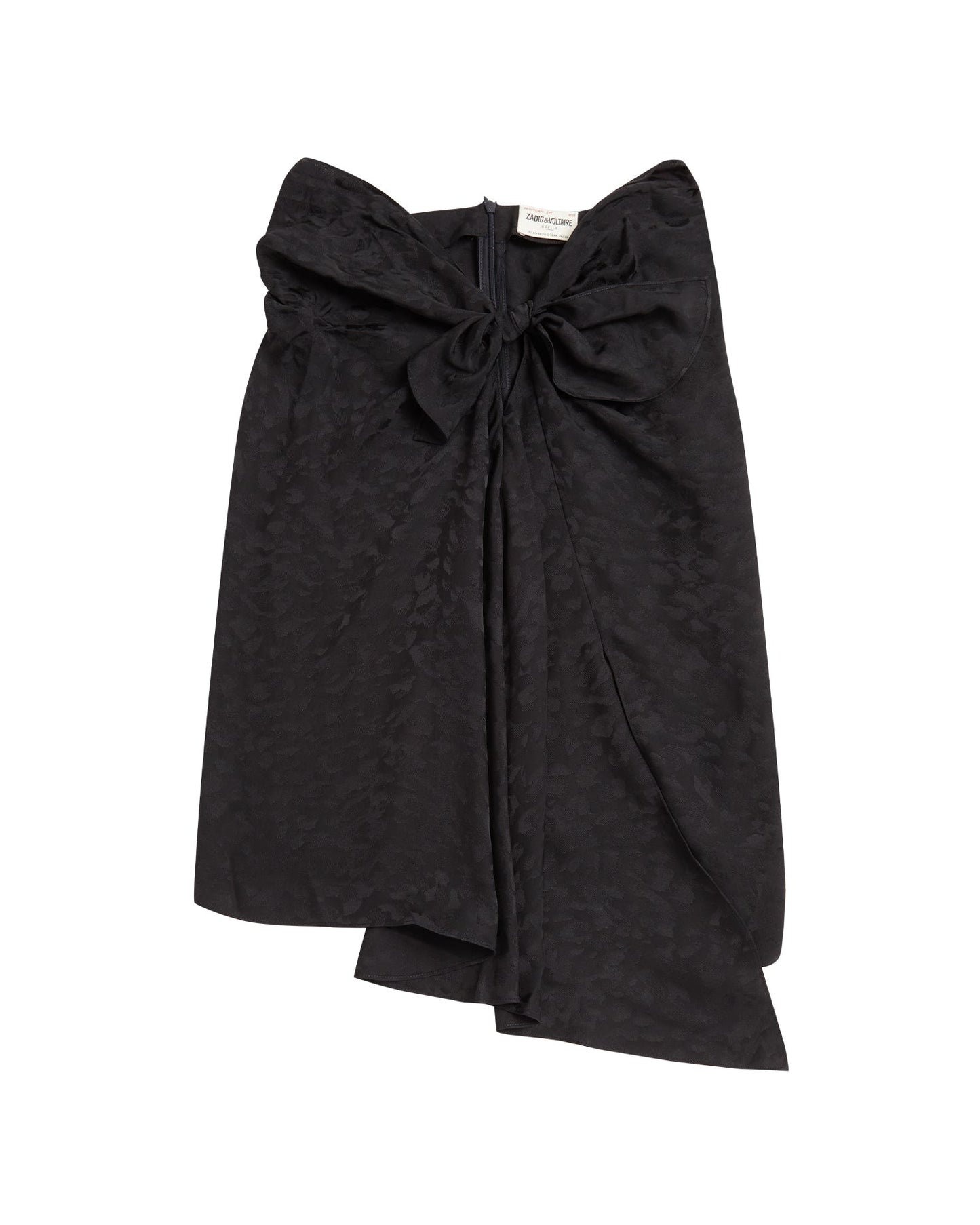 ZADIG & VOLTAIRE Asymmetric twist-knot skirt