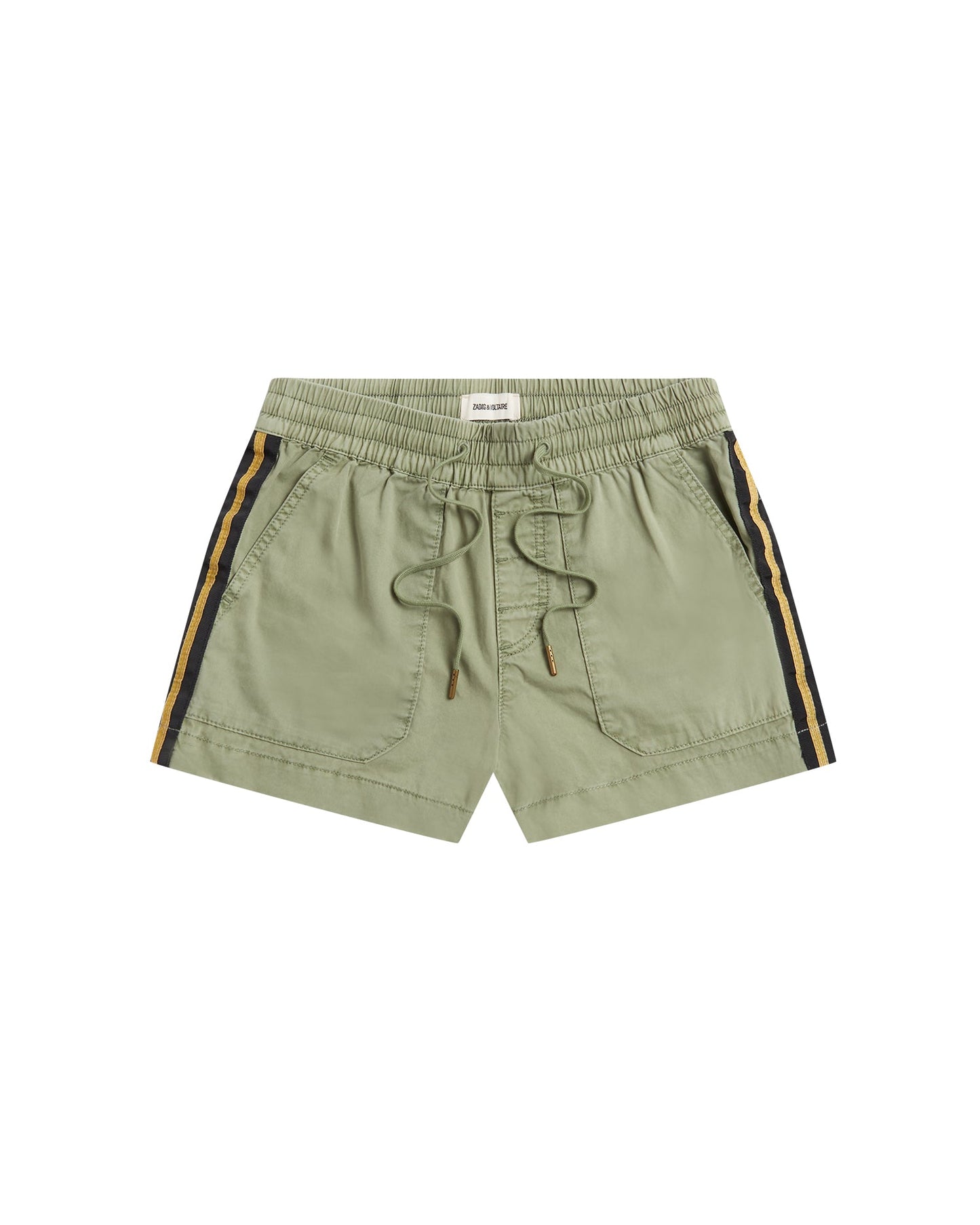 ZADIG & VOLTAIRE side tapes running shorts