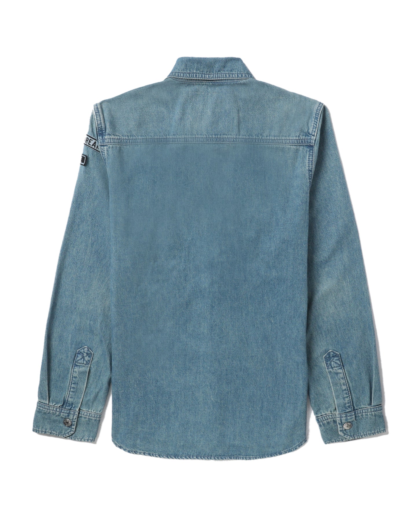 ZADIG & VOLTAIRE denim shirt with badges